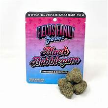 Photograph of product: BLACK BUBBLEGUM 3.5G