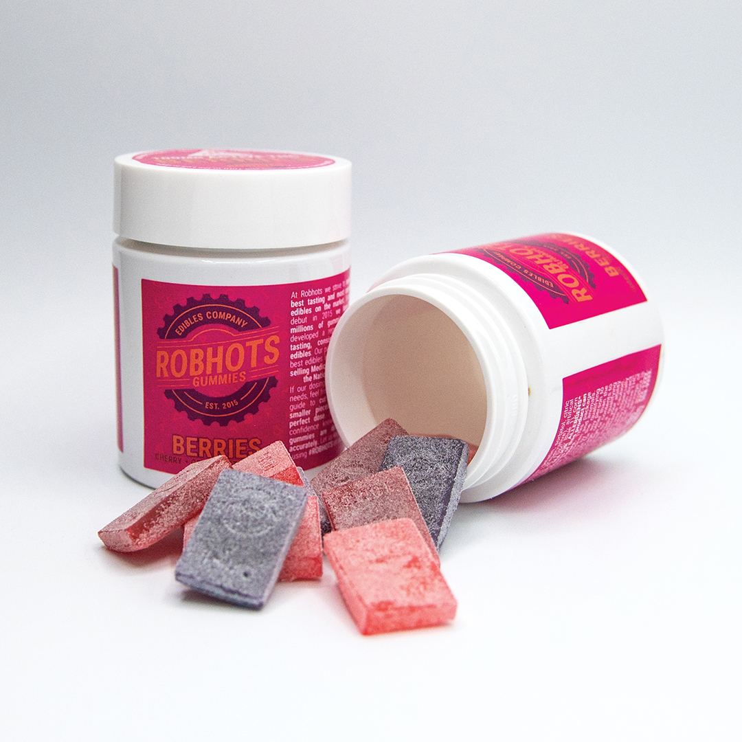 Photograph of product: Berries 10mg (10ct) - Robhots Gummies