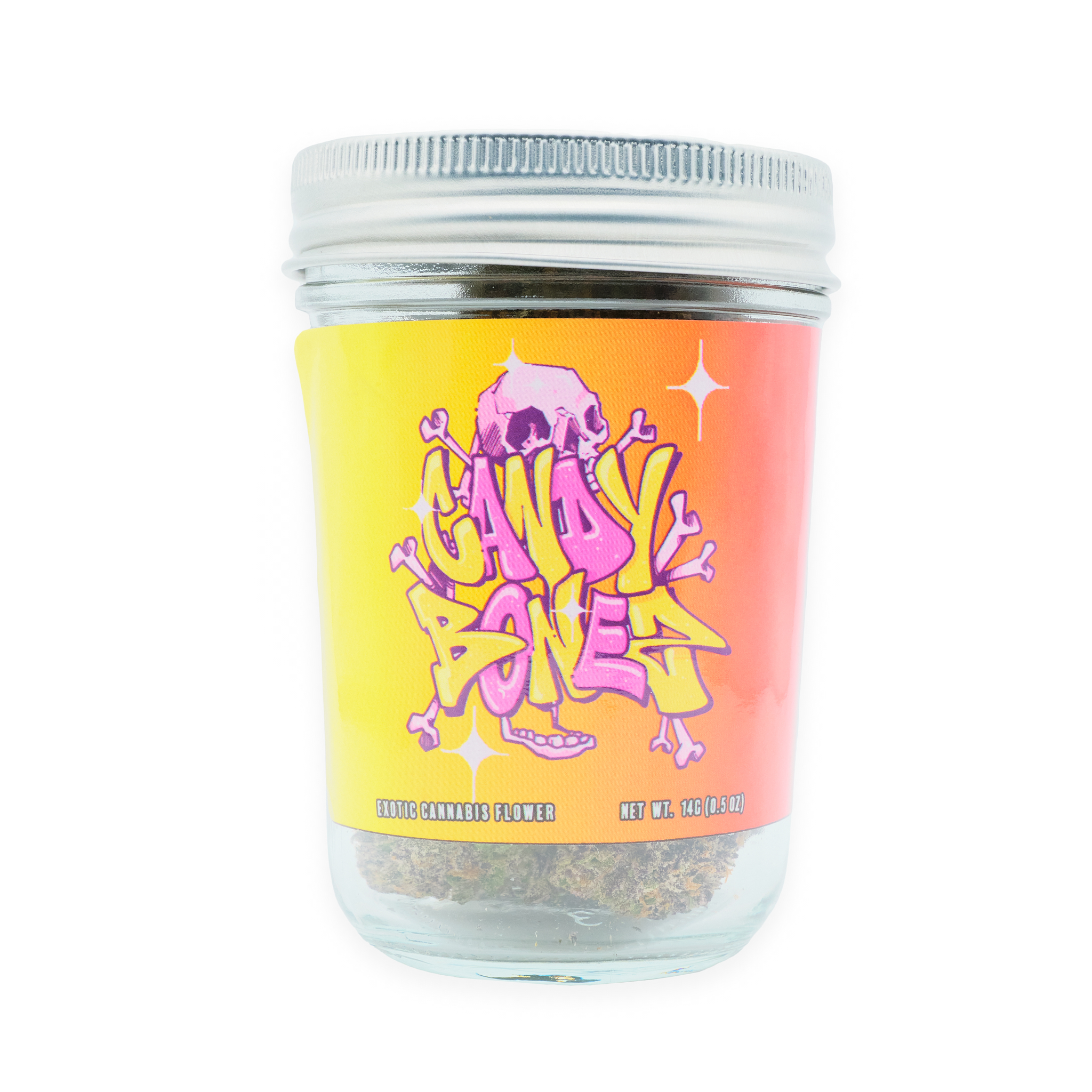 Photograph of product: Candy Bonez | 14G Jar