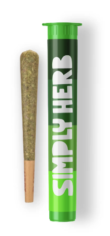 Photograph of product: SIMPLY HERB MAC 1 1PK PRE-ROLL 1G