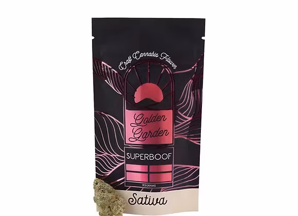 Photograph of product: Golden Garden | Superboof | Flower | 3.5g