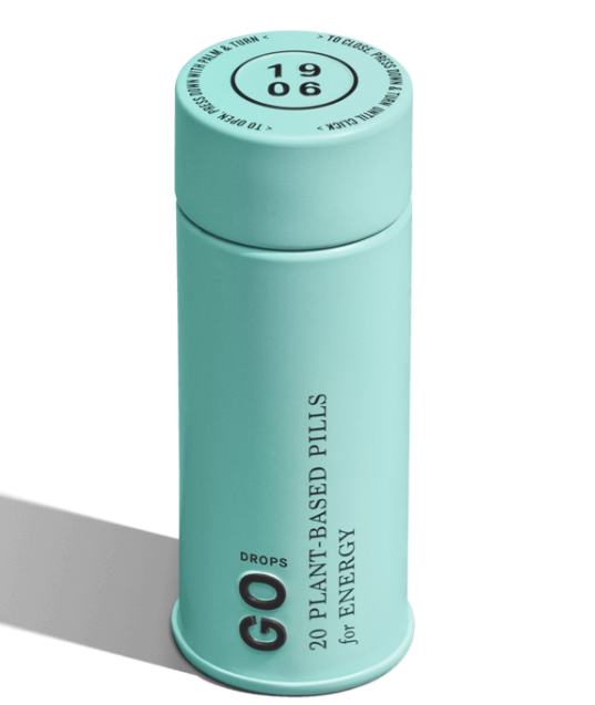 Photograph of product: 1906 100MG GO DROPS TIN