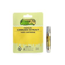 Photograph of product: [Green Line] Cartridge - 1G - Banana Kush (H) - 