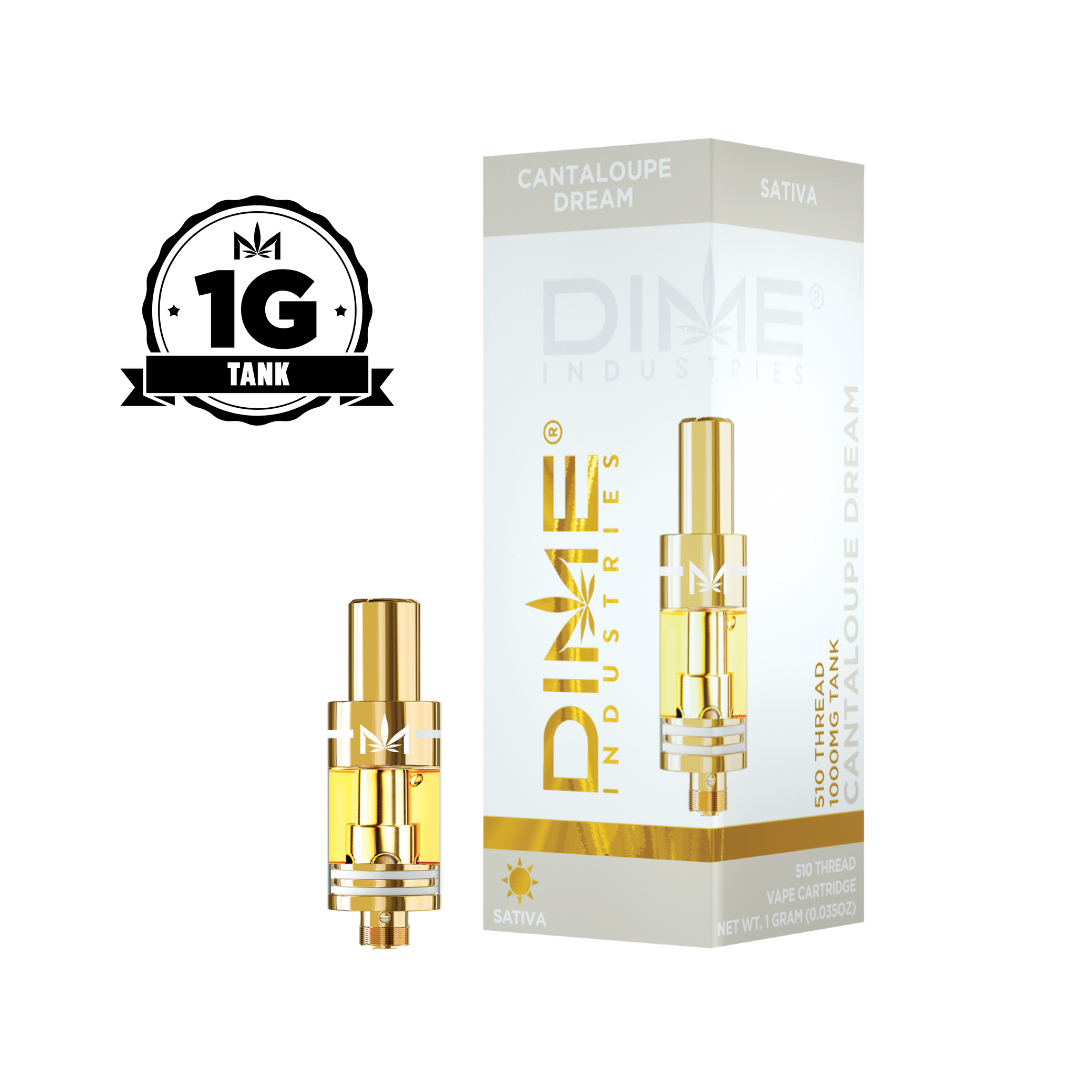 Photograph of product: Dime Cantaloupe Dream Cartridge 1g (S)