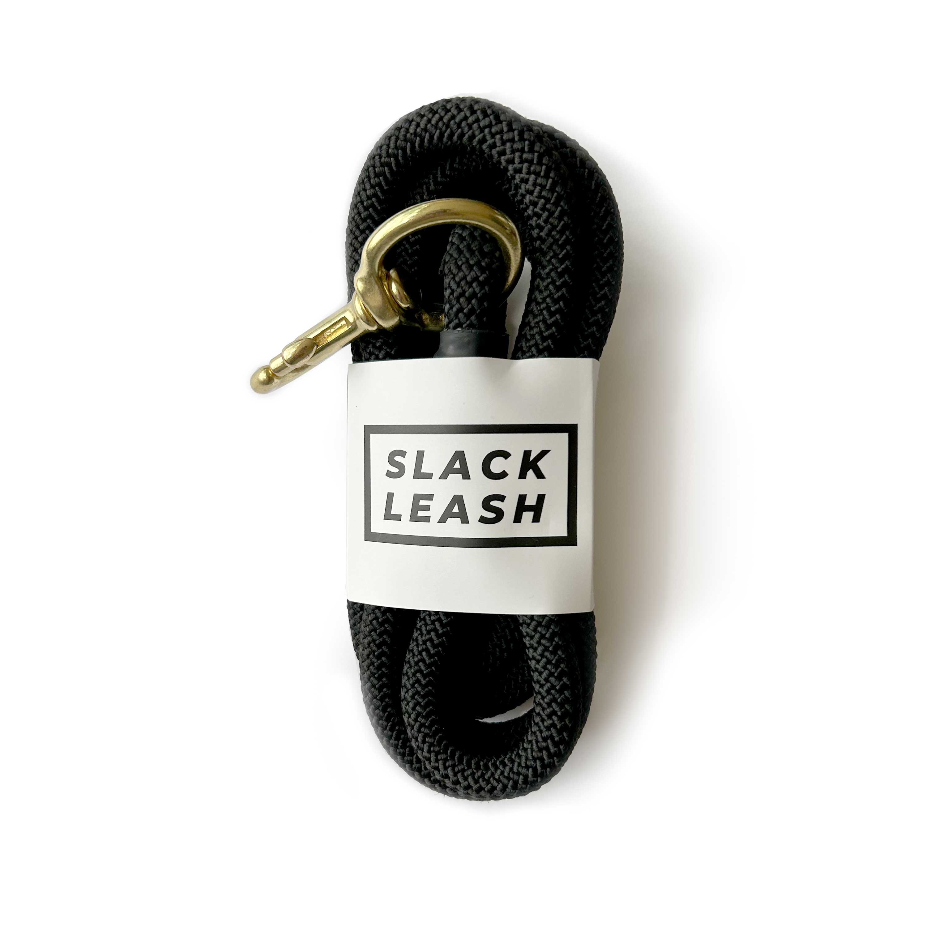 Photograph of product: Slack Leash + East Coast Oui'd Eco-Friendly Dog Leash - Black