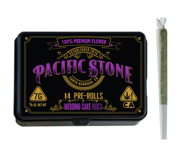 Photograph of product: 14-Pack Wedding Cake (Oui'd) Pre-rolls TH-oui:20% $44