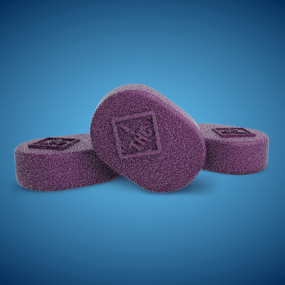 Photograph of product: Relax Blueberry 5:2 TH-oui:CBD 5mg (40ct) 200mg