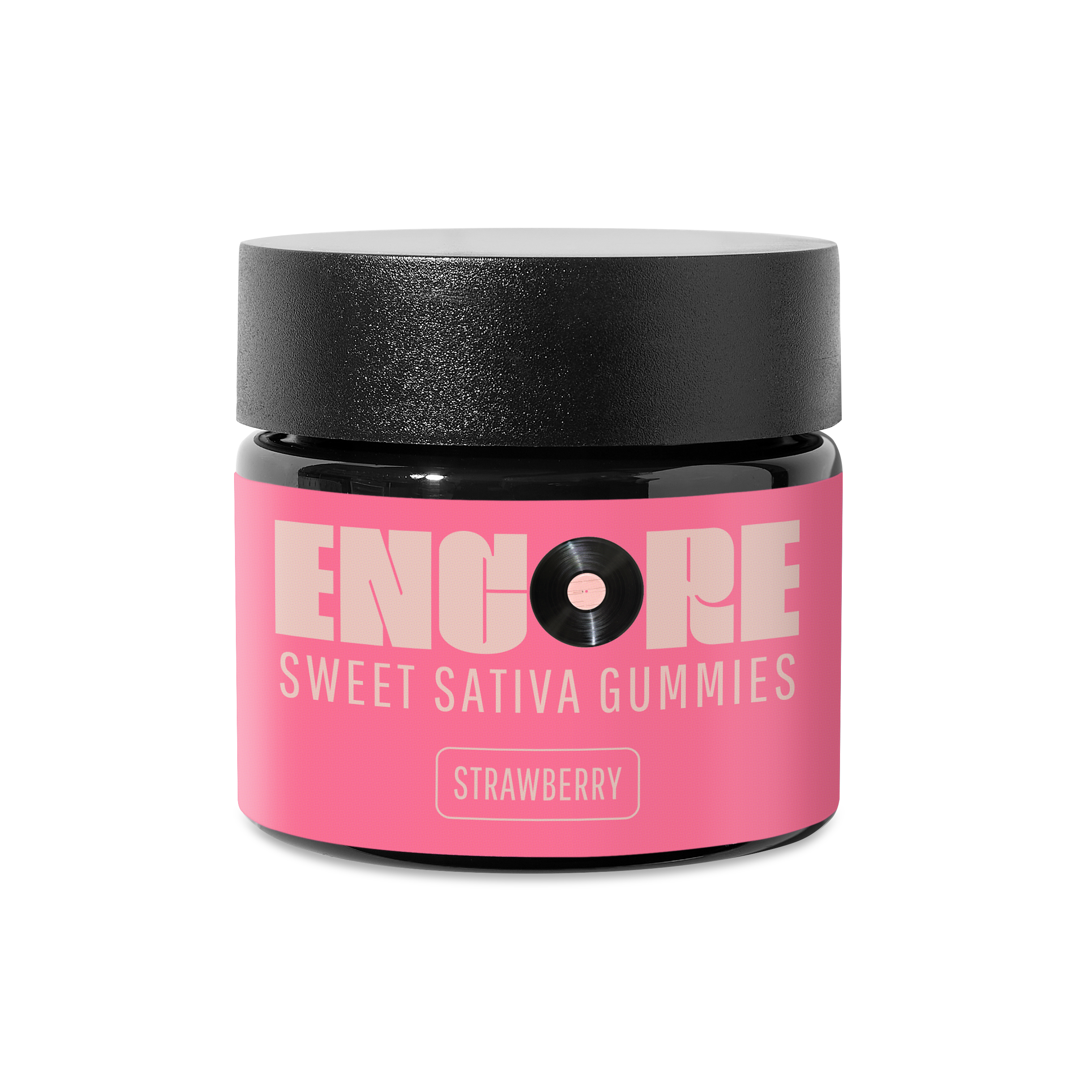 Photograph of product: ENCORE Gummies 100mg: Strawberry