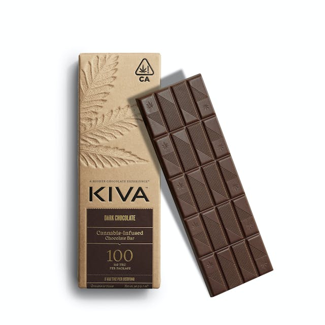 Photograph of product: Dark Chocolate  | 100mg Bar