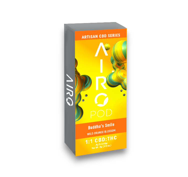 Photograph of product: Buddha's Smile Vape Cartridge