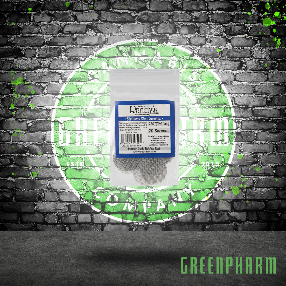 Photograph of product: Randy's Stainless Steel Screens 20pk, .75"