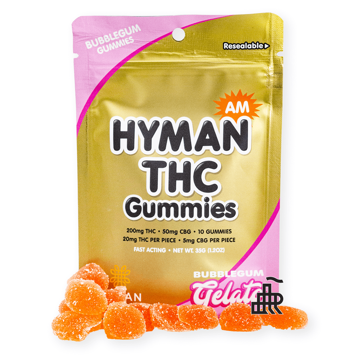 Photograph of product: Bubblegum Gelato | All Day | 20pc