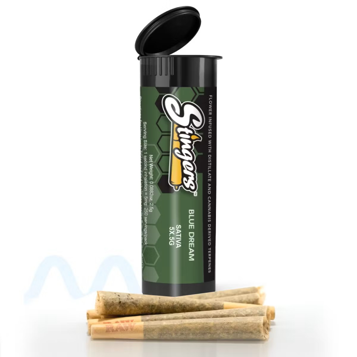 Photograph of product: Fruity Gum x Granny Candy | 2.5g Infused | 5pk | Stingers
