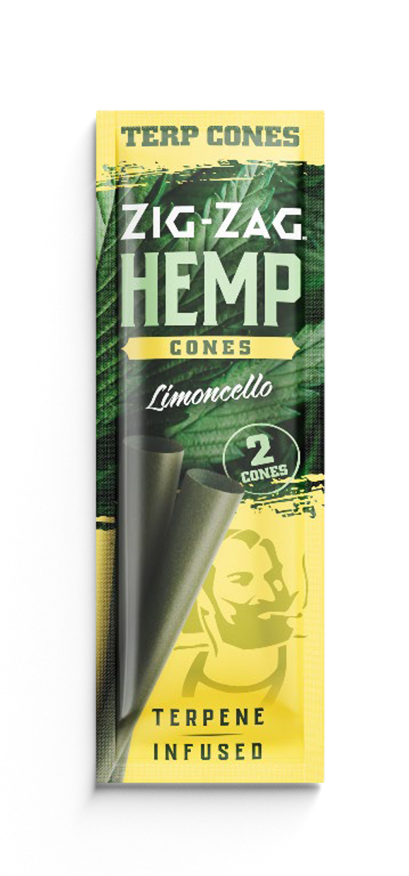 Photograph of product: Zig Zag | Terpene Infused Cones | Limoncello