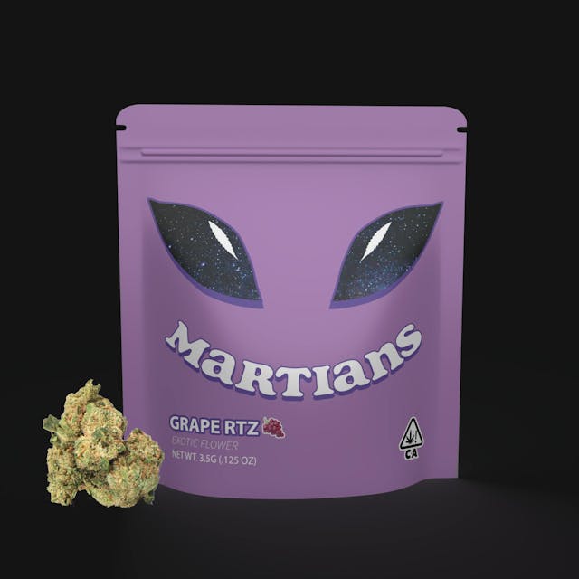 Photograph of product: Grape RTZ | 3.5g Flower