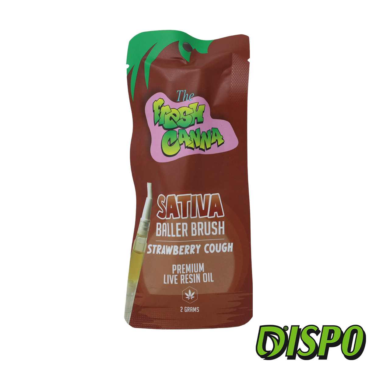 Photograph of product: Fresh Canna - Strawberry Cough 2G Dab Brush