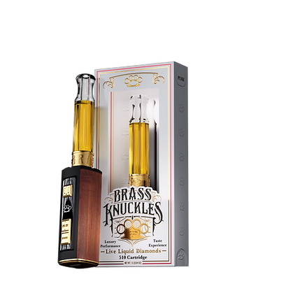 Photograph of product: Brass Knuckles | Gas Face | 1g Cart