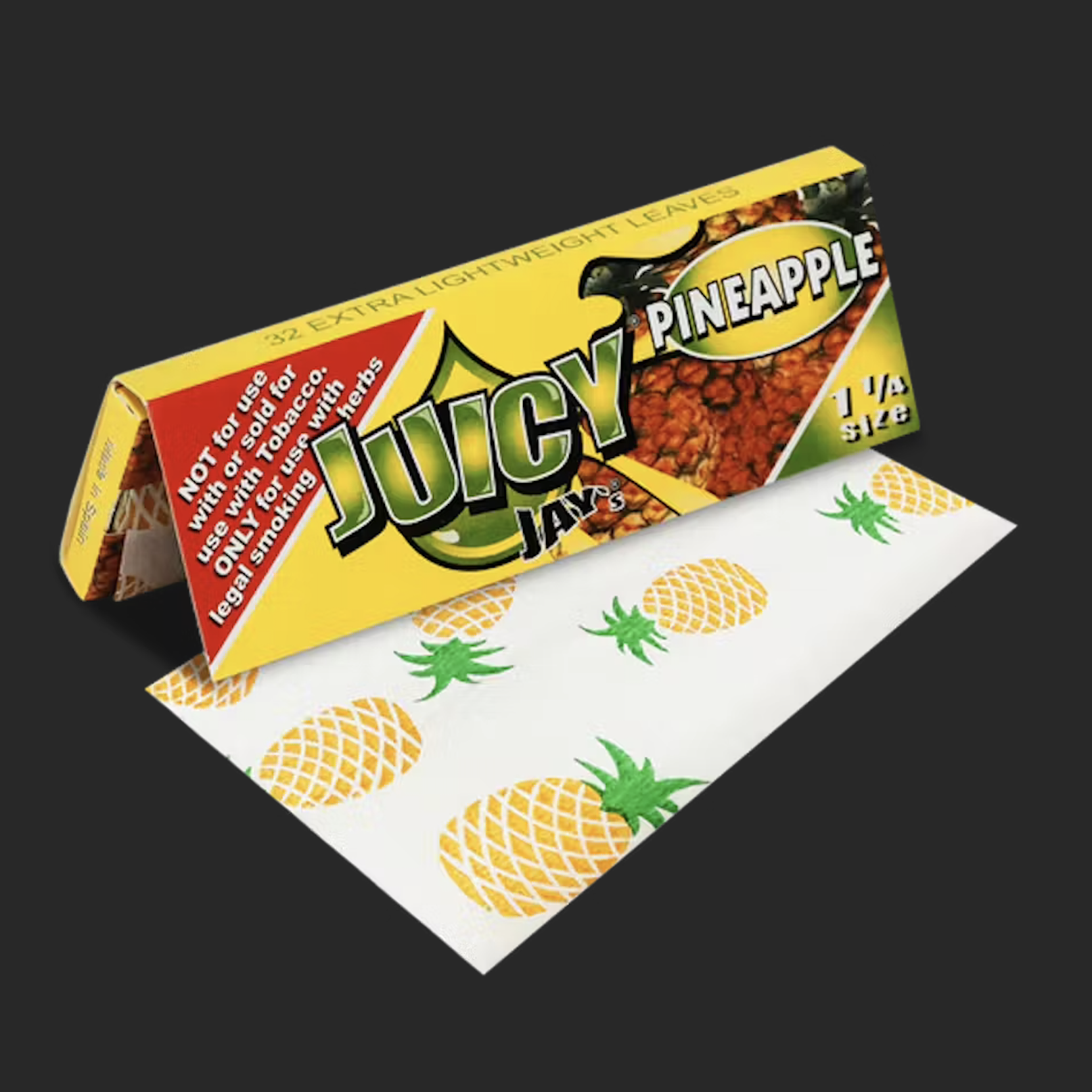 Photograph of product: 1 1/4 Juicy Jay's Papers ( Pineapple)