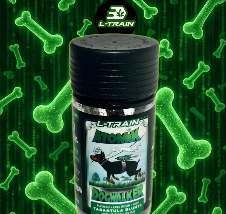 Photograph of product: L-TRAIN | ATOMIK DOGWALKER TARANTULA BLUNTS 5-PK | L-RUNTZ
