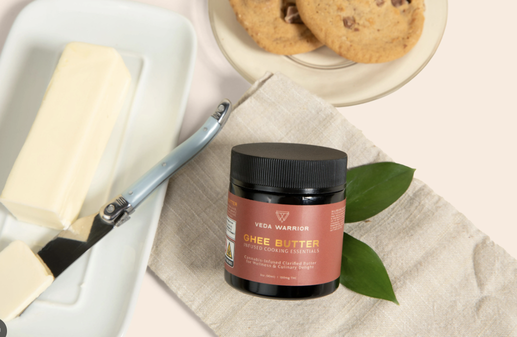 Photograph of product: Veda Warrior Infused Ghee Butter 3oz/100mg