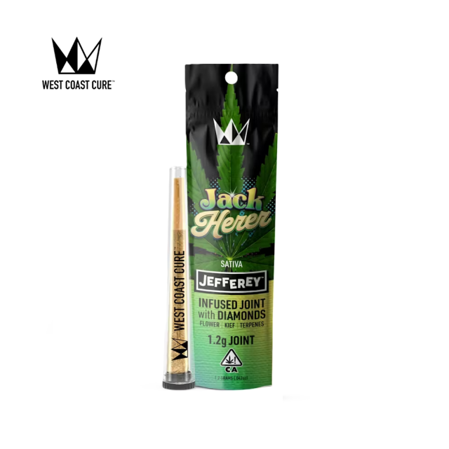 Photograph of product: JACK HERER 1.2G INFUSED JEFFEREY PREROLL