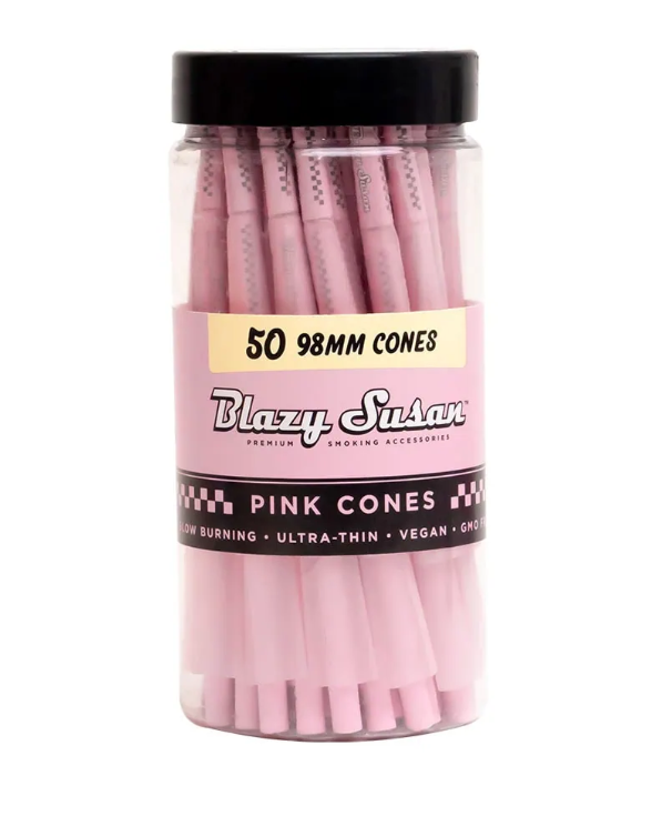 Photograph of product: Pink King Cones 98mm 50ct