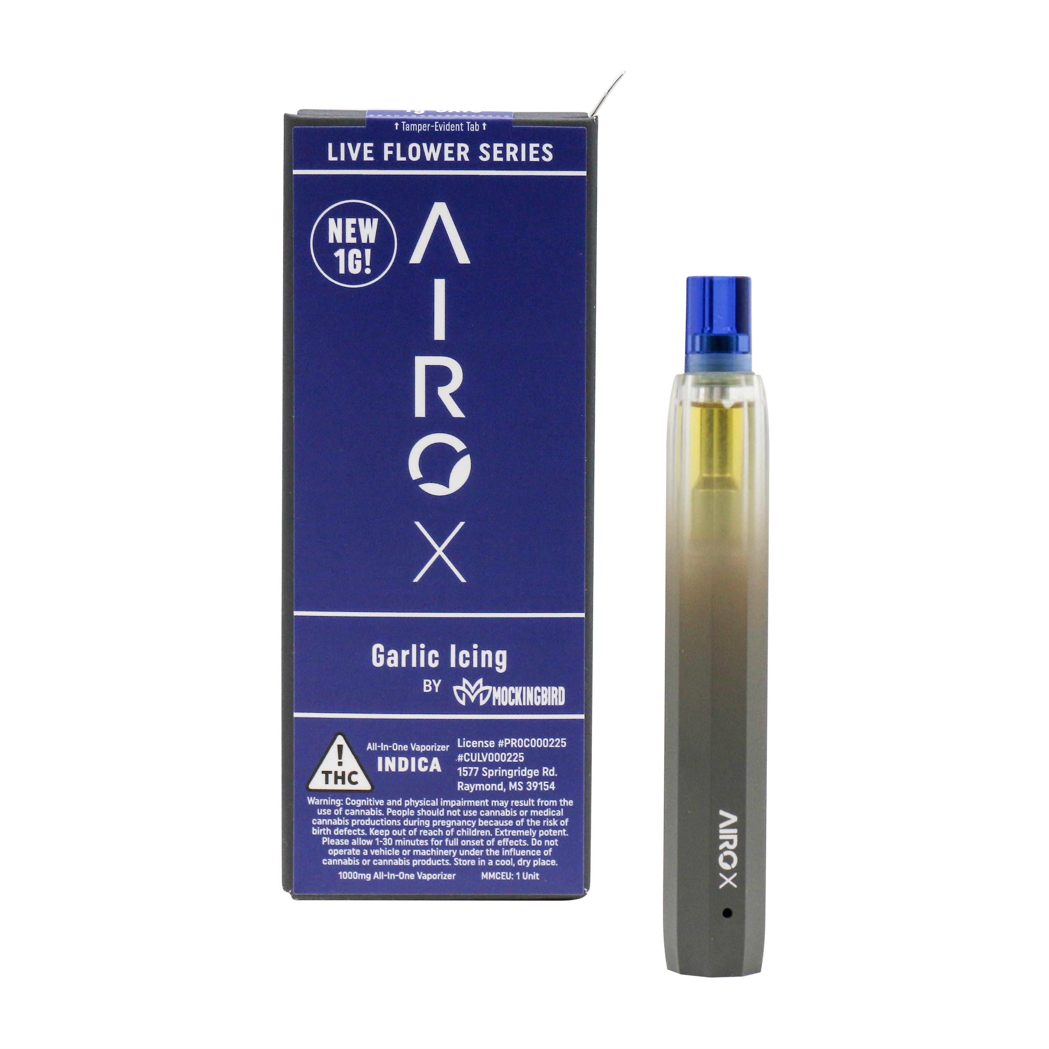 Photograph of product: Airo | 1g | Garlic Icing | Disposable