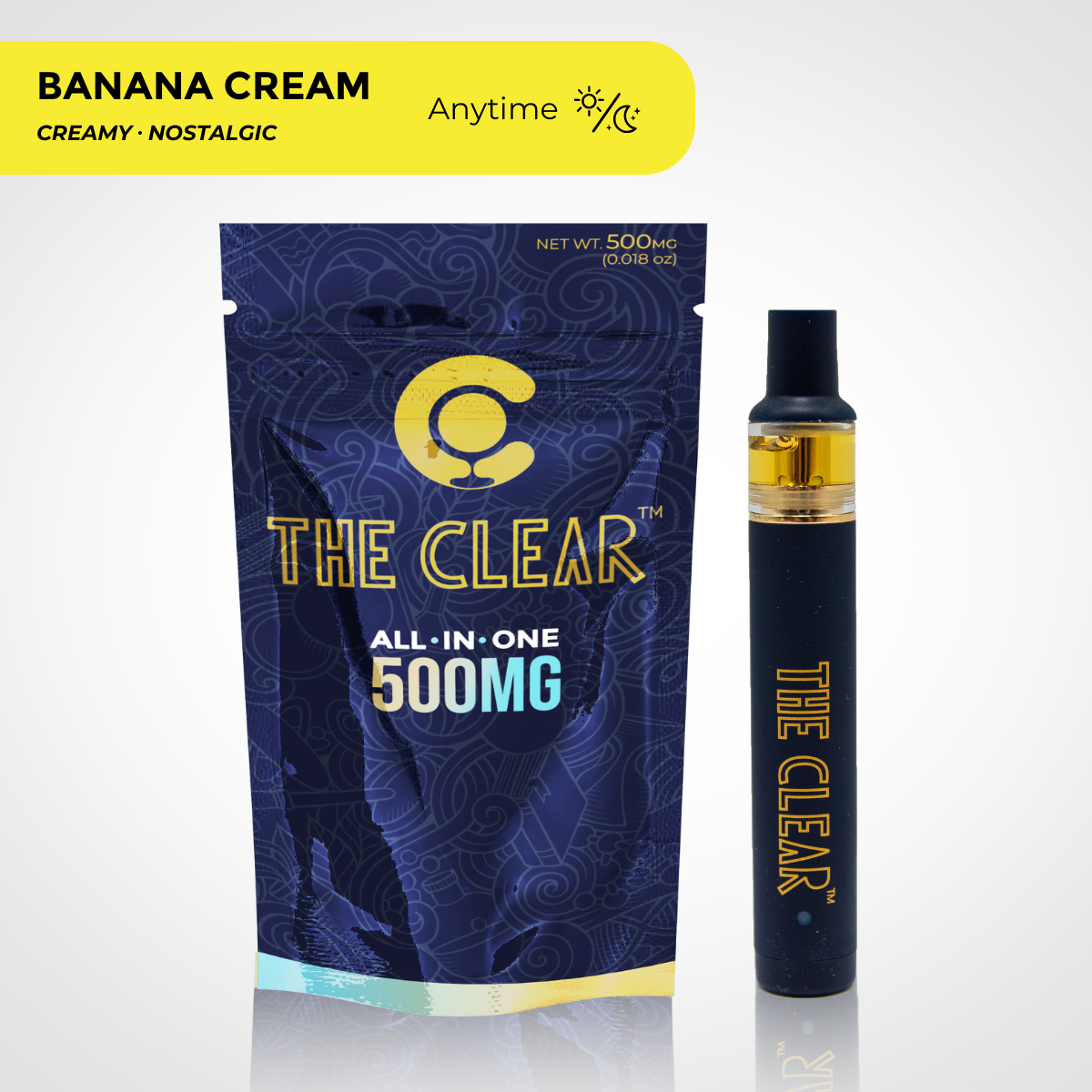Photograph of product: The Clear - Banana Cream - All-in-One - (H)