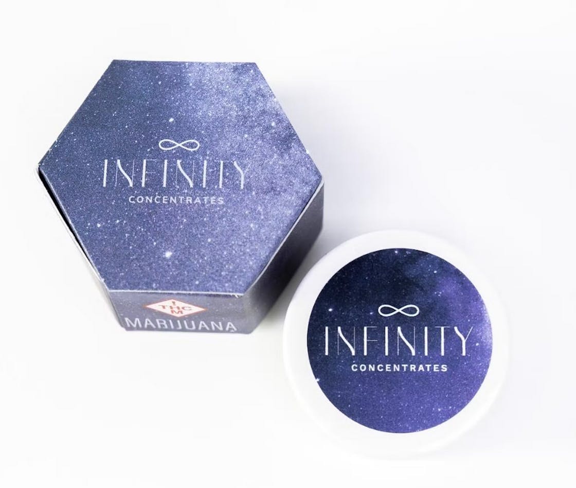 Photograph of product: INFINITY - WAX - 1G - DO-SI-DOS x NY MAYHEM