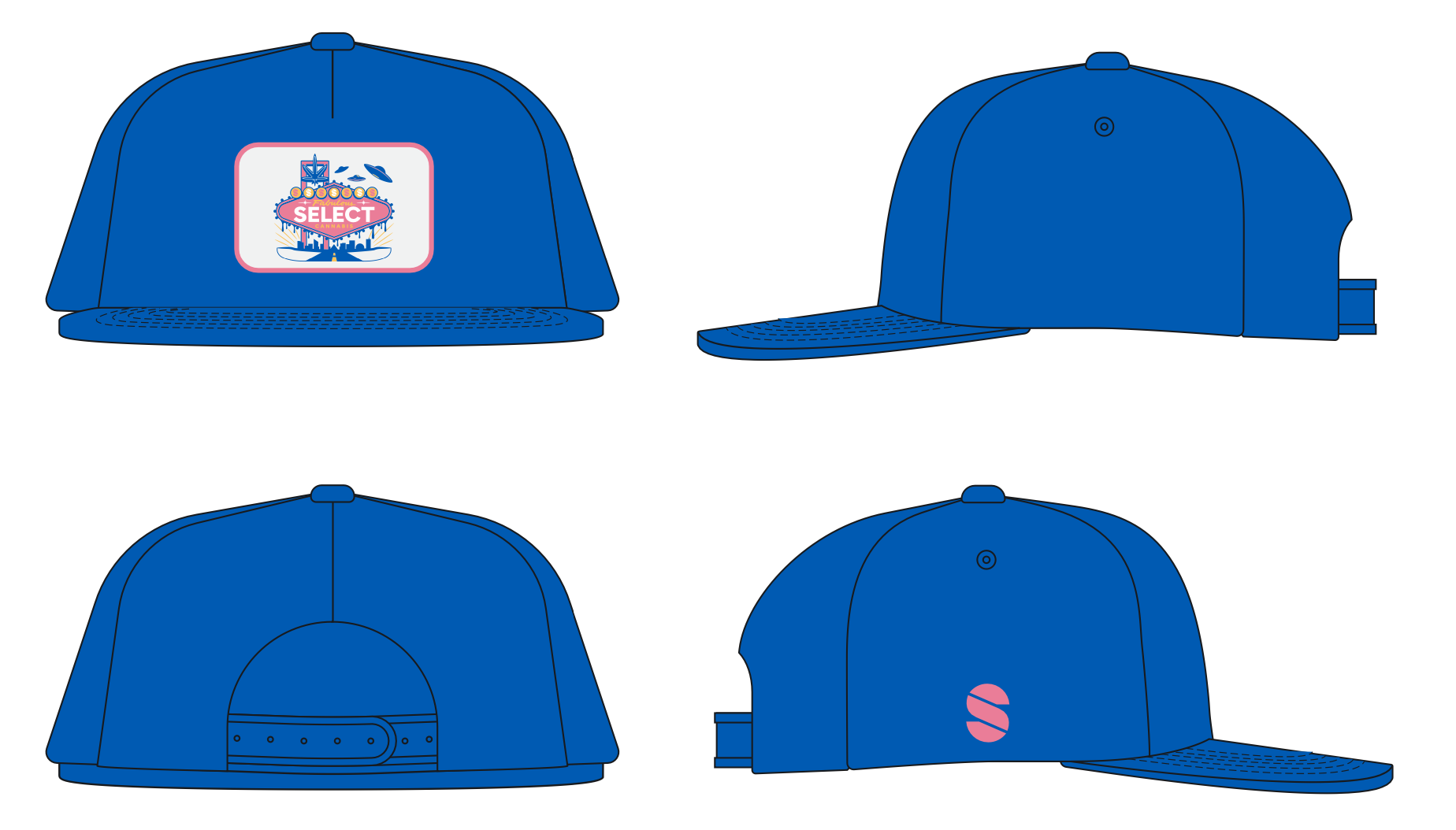 Photograph of product: Nevada Snapback Hat