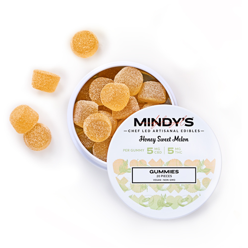 Photograph of product: Honey Sweet Melon | 1:1 TH-oui:CBD | Gummies 20-Pack | 100mg