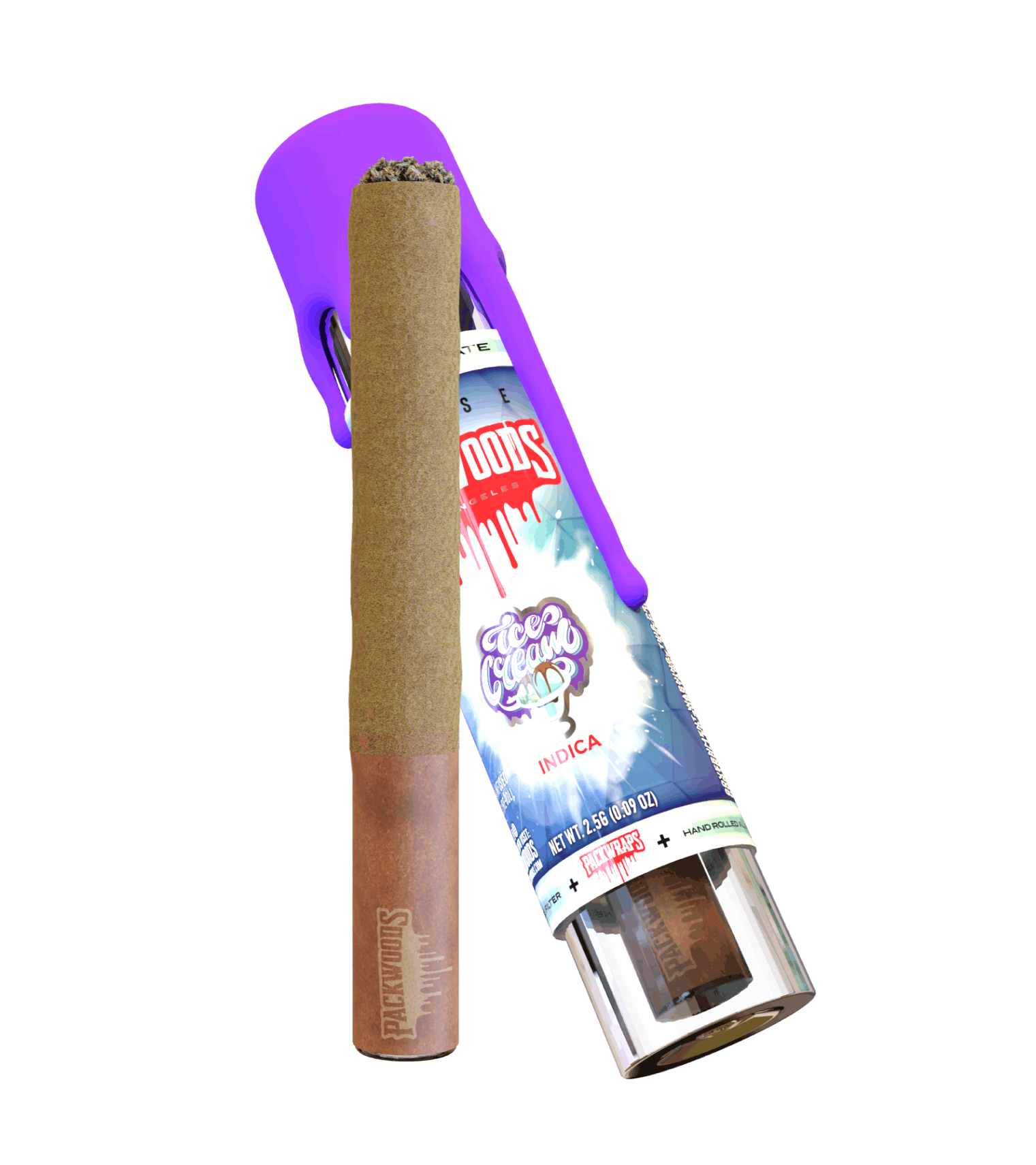 Photograph of product: PACKWOODS: 2.5g ICE CREAM INFUSED BLUNT