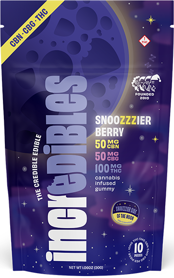 Photograph of product: Gummy Snoozzzierberry 2:1:1 TH-oui:CBN:CBG [10pk] | 100mg