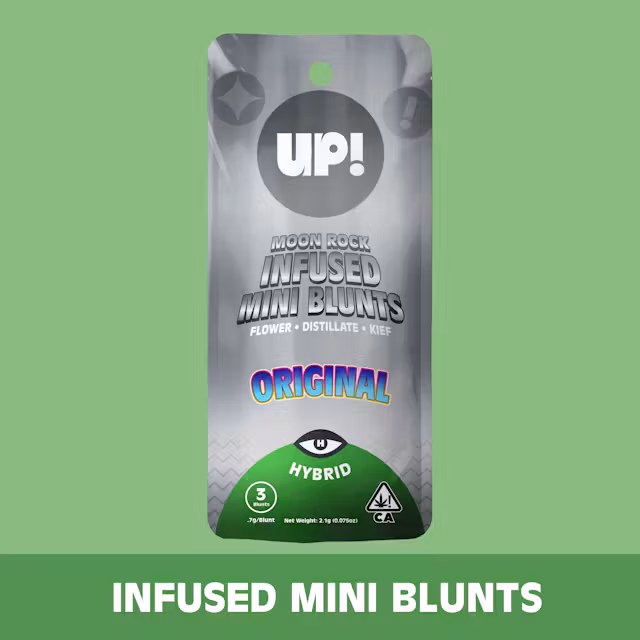 Photograph of product: UP! - Original (Hybrid) 3pk Moon Rock Mini Blunt 2.1g