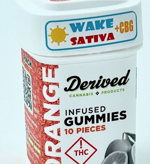 Photograph of product: 2:1 Orange Wake Gummies | 100mg