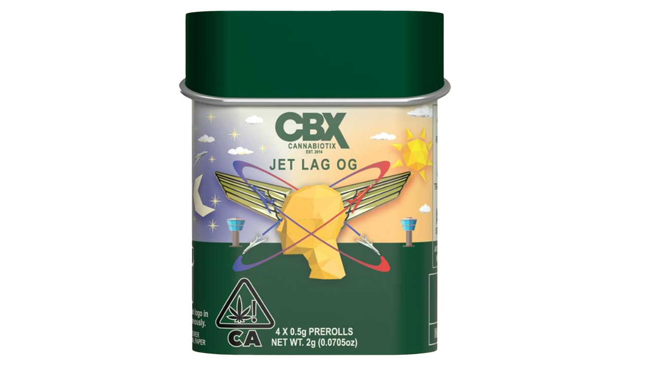 Photograph of product: CBX | Jet Lag OG | 2G 4PK