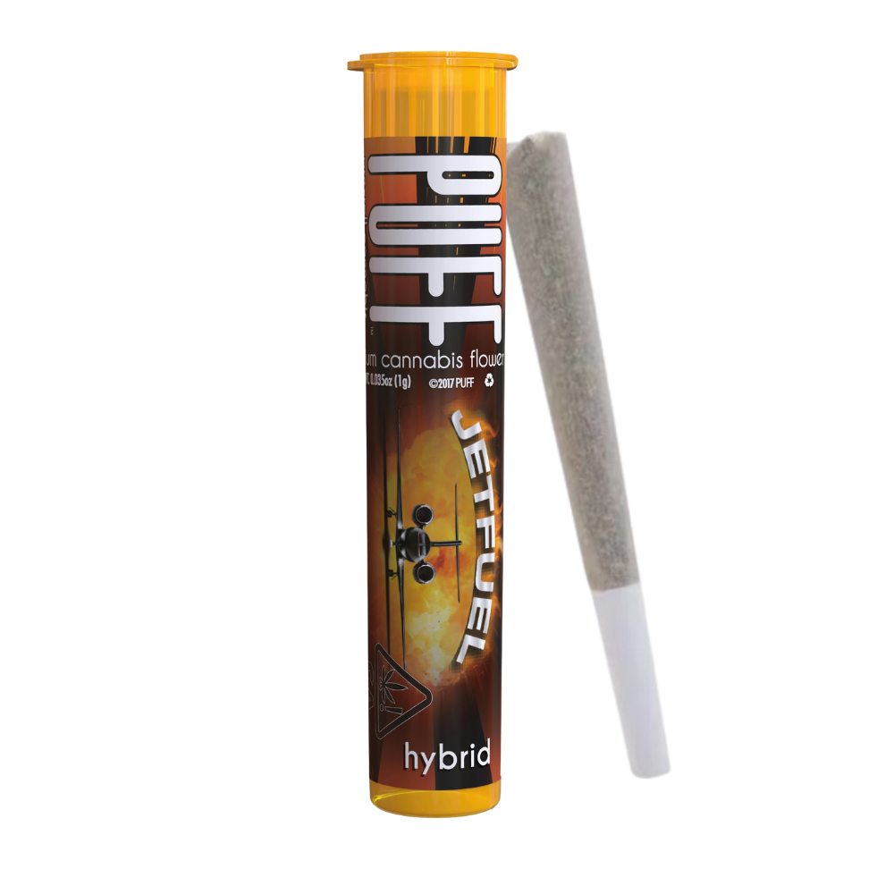 Photograph of product: Puff | Jet Fuel | Pre-Roll | 1g  | (H)