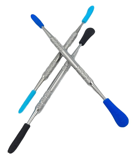 Photograph of product: Metal Dabber w/ Silicone Tips | Asst Colors | Large 120mm