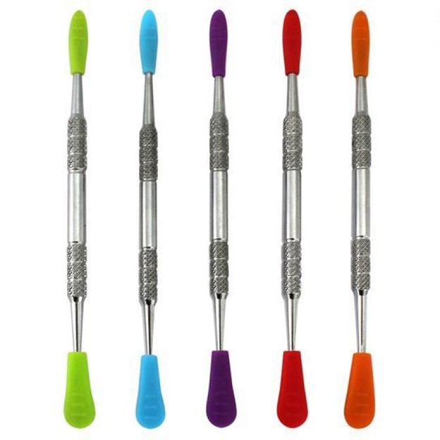 Photograph of product: Metal with Silicone Tips 120mm Concentrates Tool