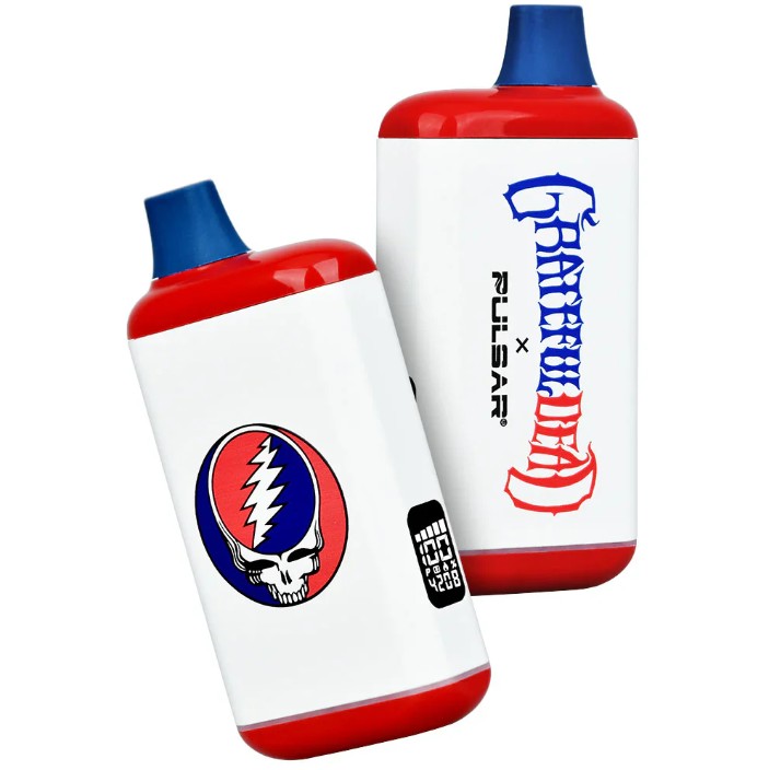 Photograph of product: Pulsar x Grateful Dead DL 2.0 Pro VV Vape White