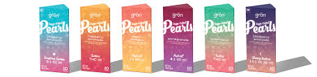 Photograph of product: Gron-Watermelon Pearl Gummies
