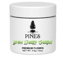 Photograph of product: Pines - Flower - Lemon Cherry Sherbet (H) - 3.5g