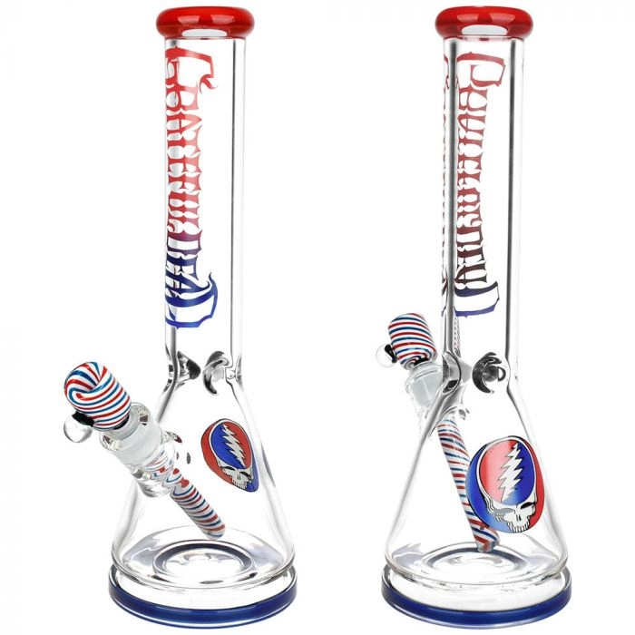 Photograph of product: Grateful Dead x Pulsar "Liberty Beaker" - Water Pipe - 15.75" - 14mm F