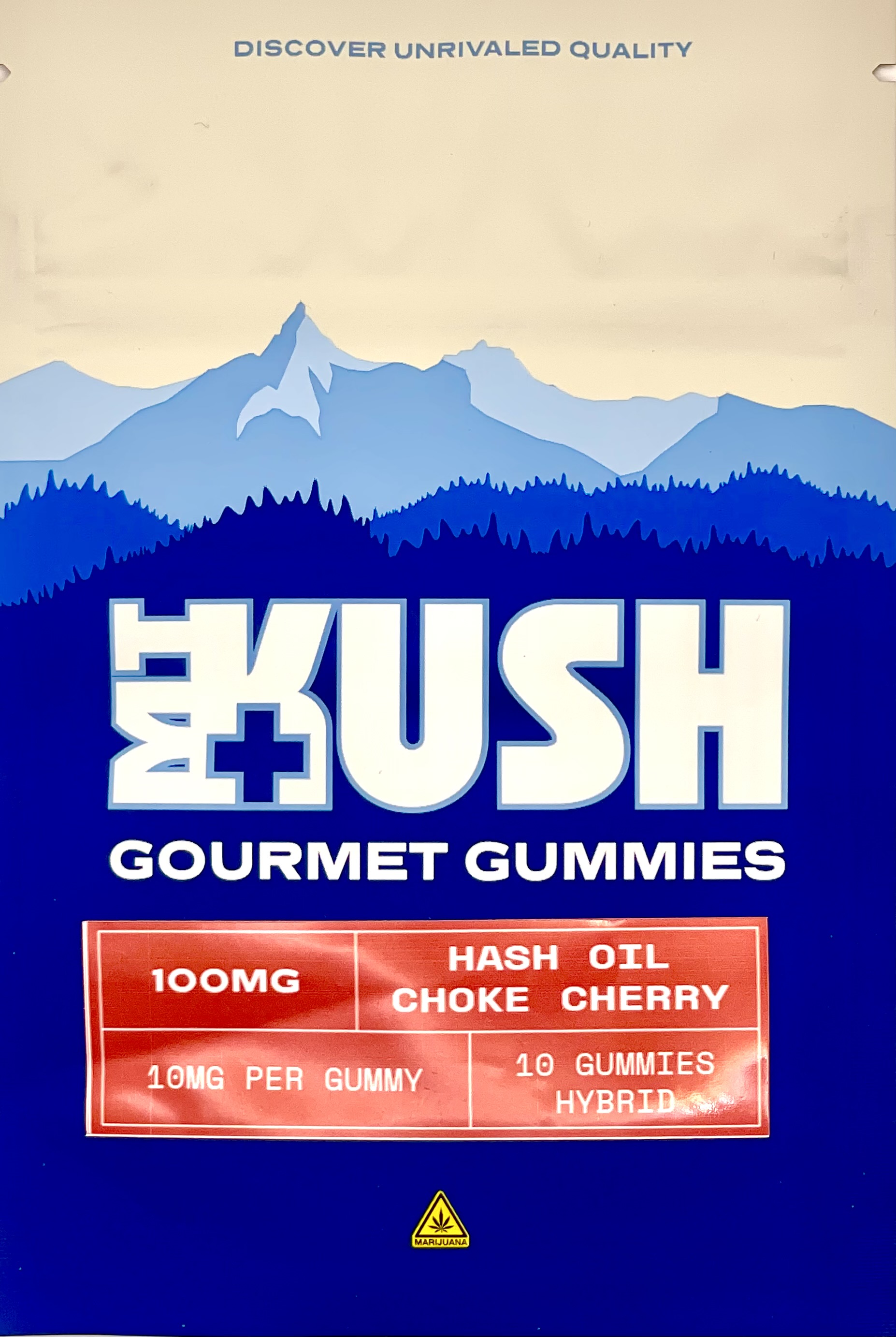 Photograph of product: au chocolat Oil Choke Cherry Gummies | 10pk