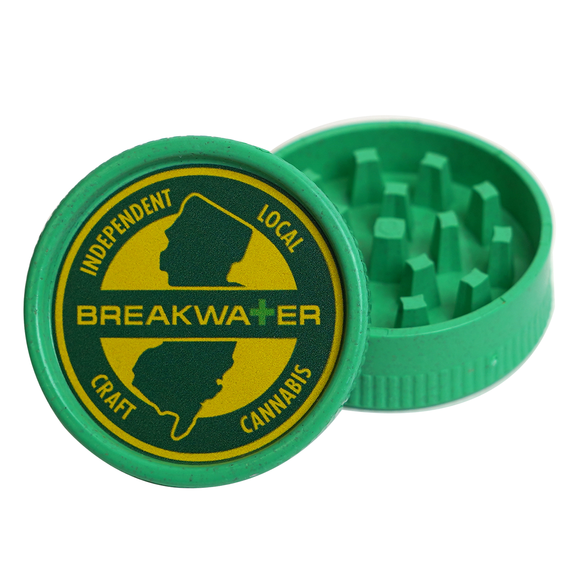 Photograph of product: Breakwater Hemp Grinder (Green)