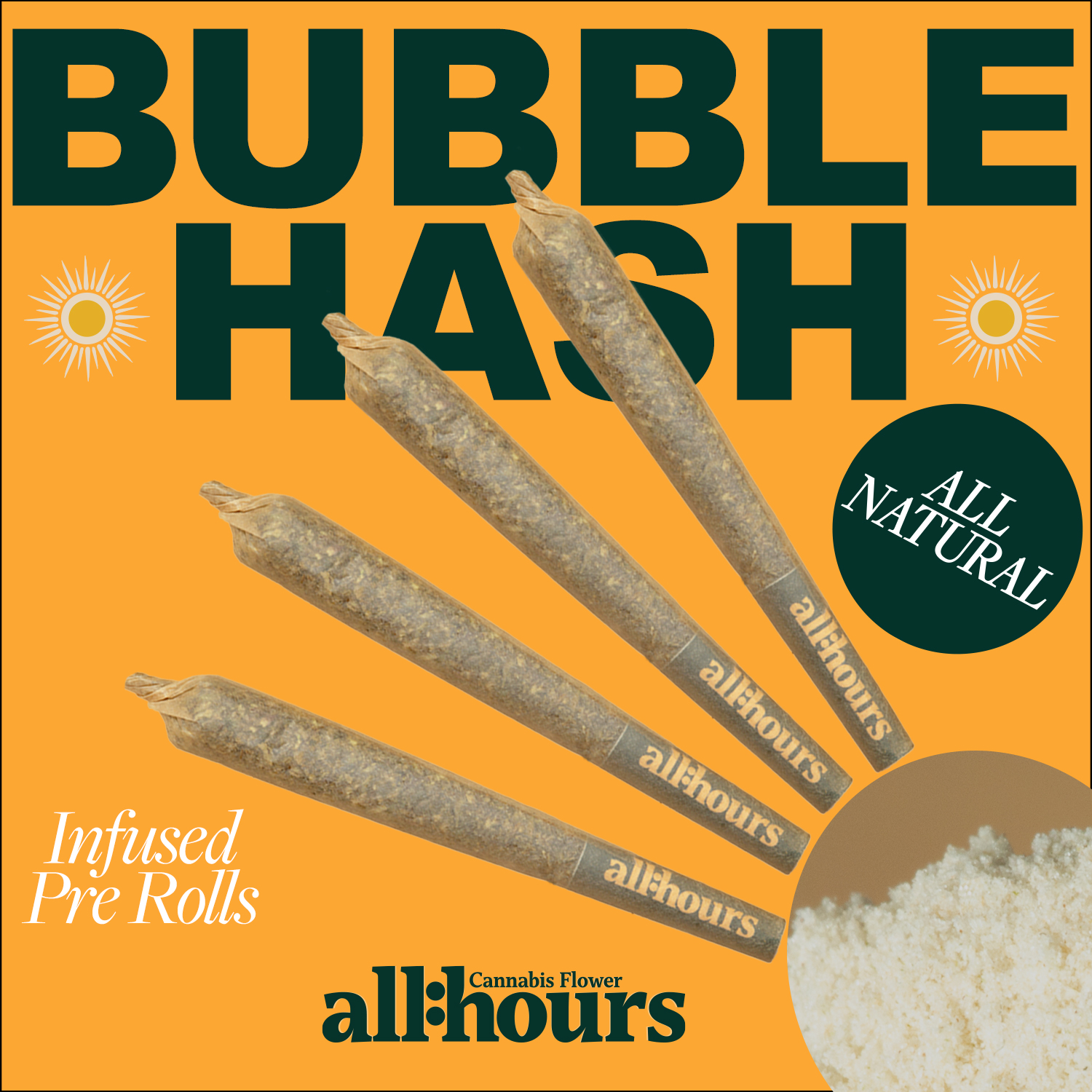 Photograph of product: Banana Acai Mints BH Infused Shorties T37.96 (41098)