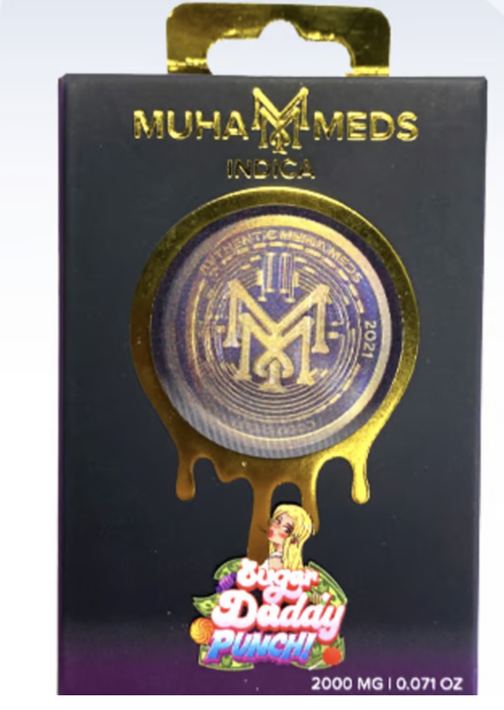 Photograph of product: AU Muha: Sugar Daddy Punch Cart