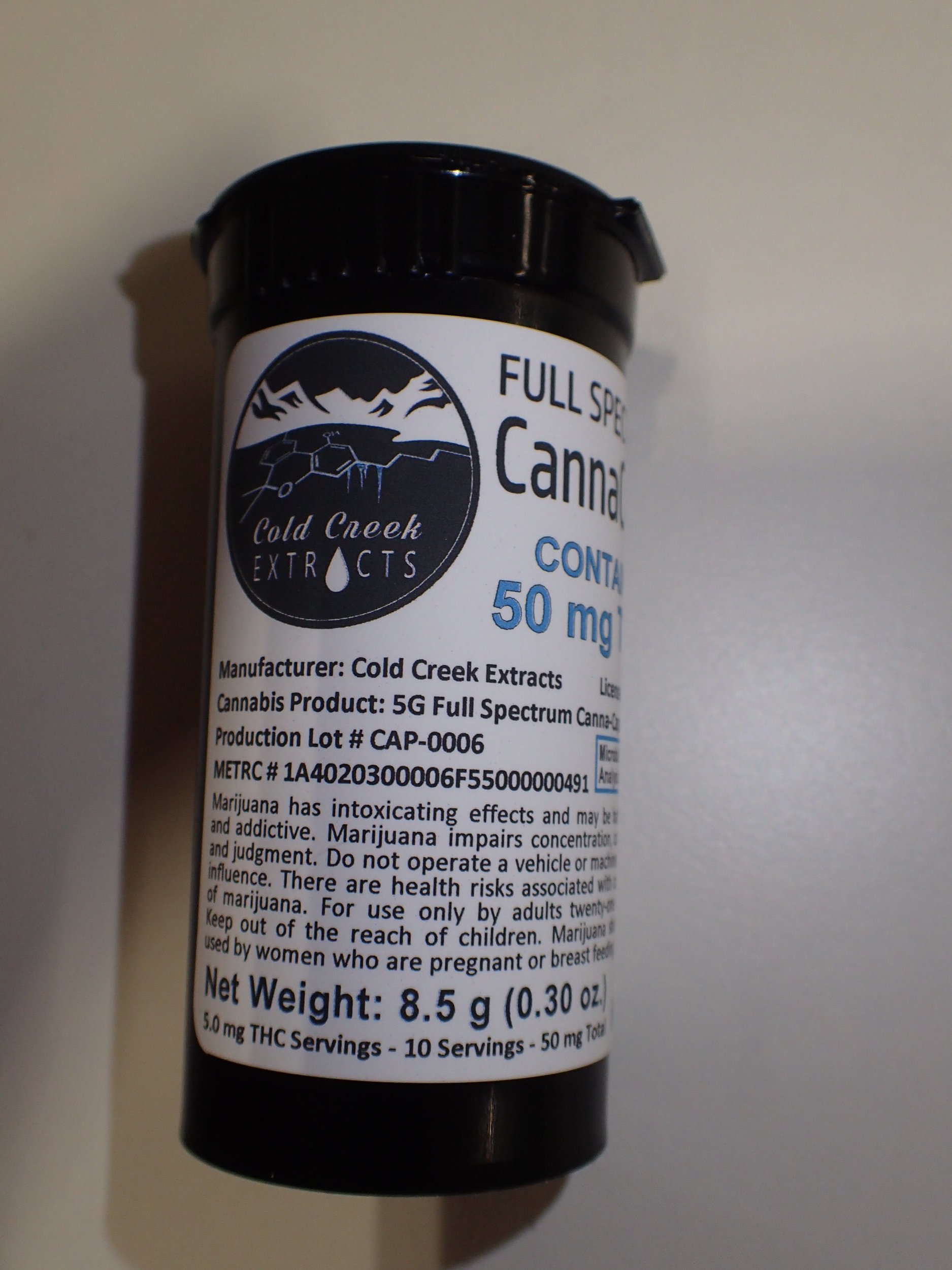Photograph of product: Canna Caps - 100mg Oui'd