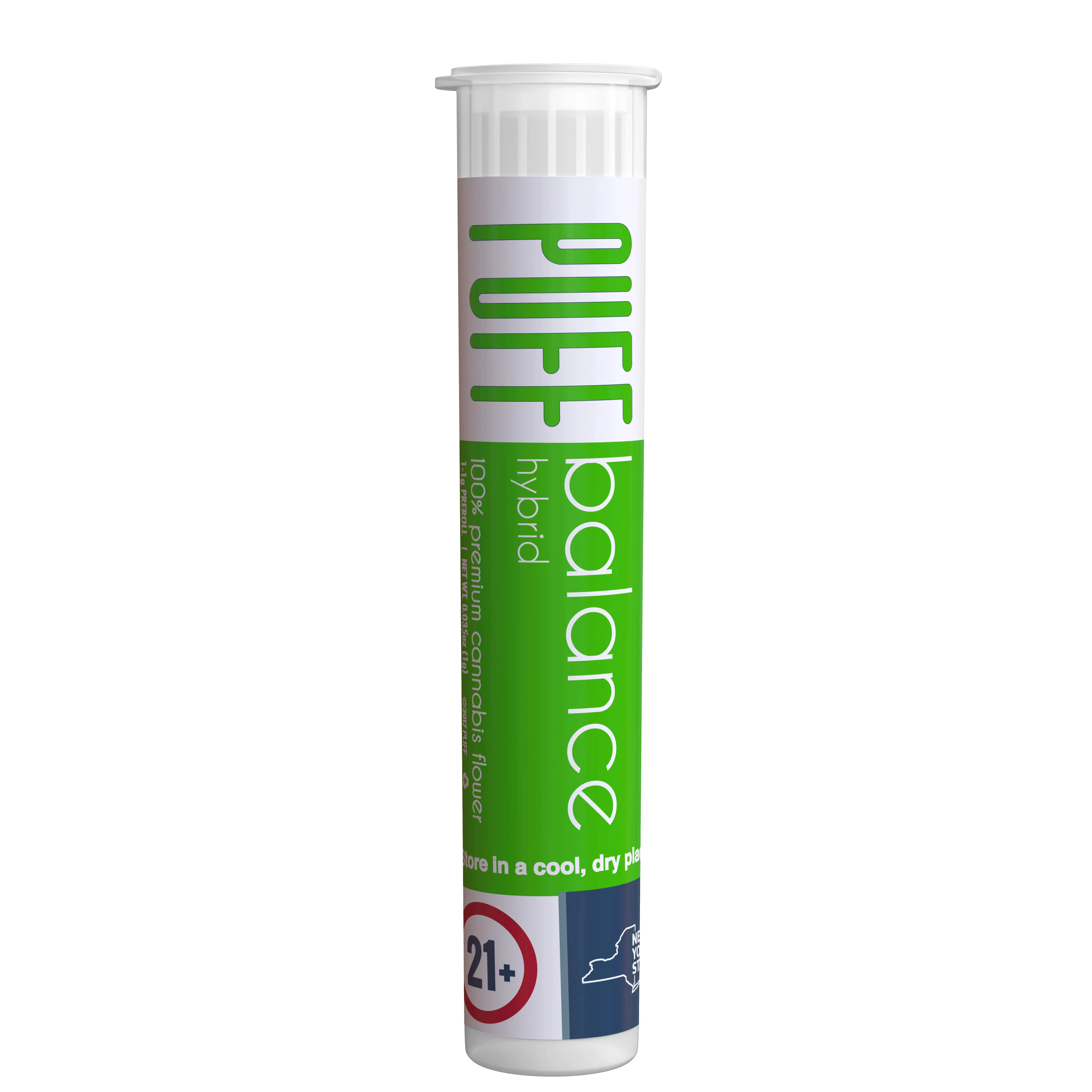 Photograph of product: Puff - Balance (H) - 25.39% - Preroll