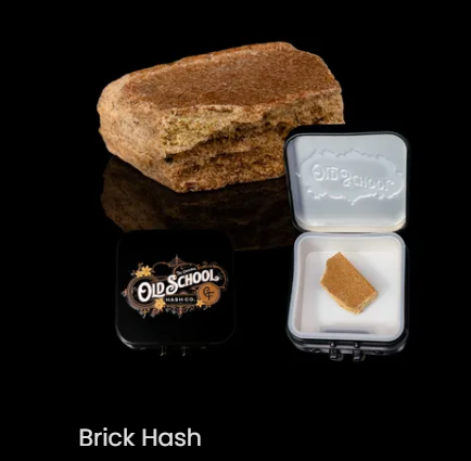 Photograph of product: Purple Haze | 5g Brick au chocolat | Old School au chocolat Co.